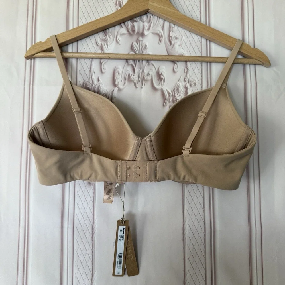 NWT SKIMS Fits Everybody T-Shirt Bra In Clay Size 36C $54